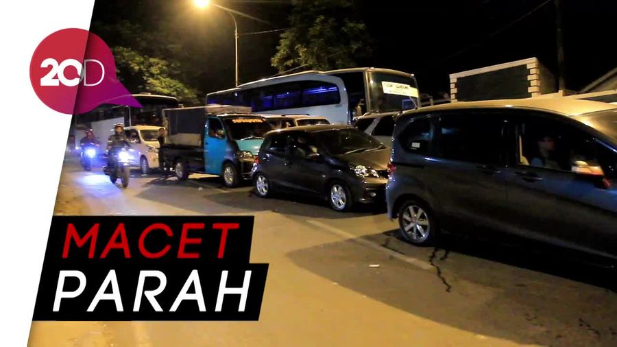 Malam H+2 Lebaran, Jalur Nagreg ke Bandung Padat