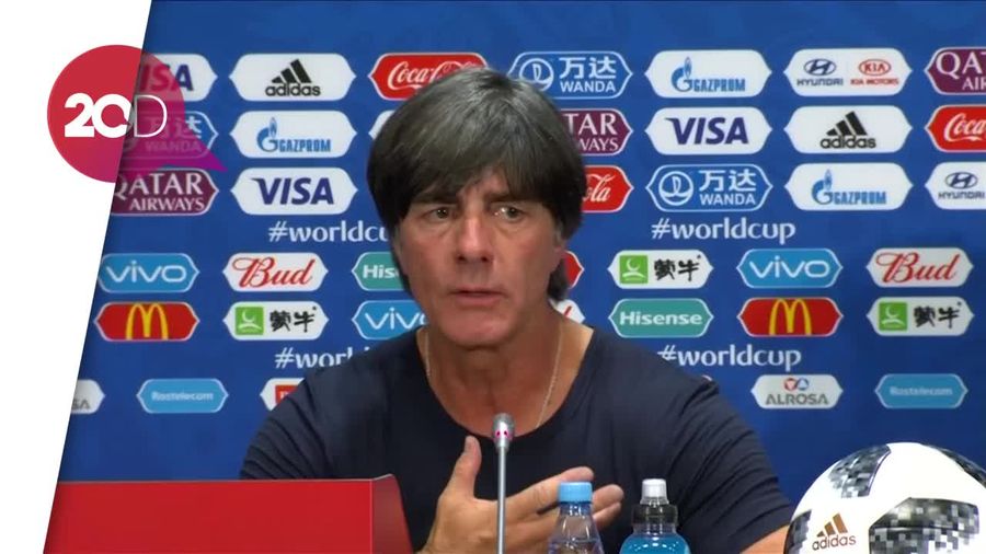 Ungkapan Kekecewaan Loew usai Kalah dari Meksiko