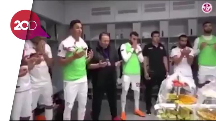 Tunisia Lantunkan Al-Fatihah Jelang Melawan Inggris