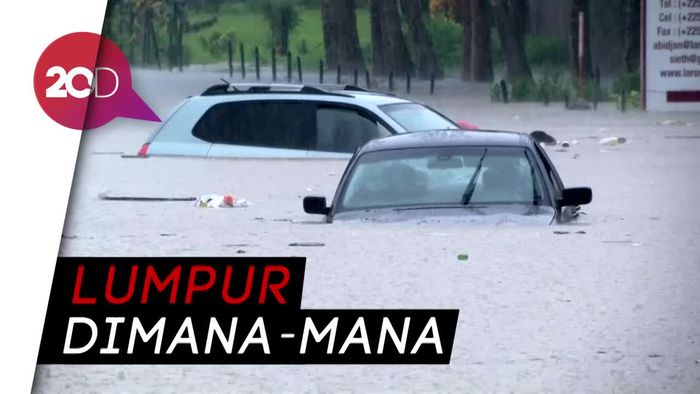 18 Orang Tewas Akibat Banjir Bandang di Pantai Gading