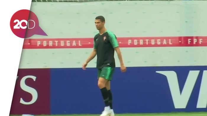 Ronaldo Cs Berlatih Ringan Jelang Laga Melawan Maroko