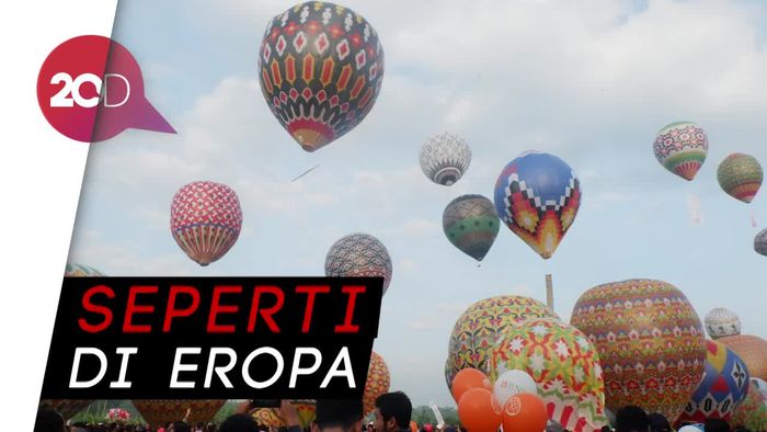 Kerennya Festival Balon Udara di Wonosobo!