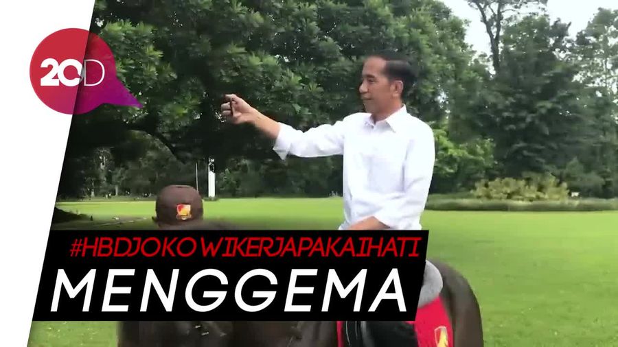 Banjir Ucapan Selamat Ulang Tahun untuk Presiden Jokowi