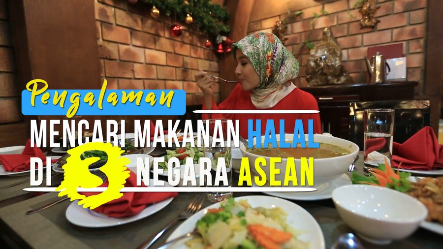 Pencarian Makanan Halal di 3 Negara Asia