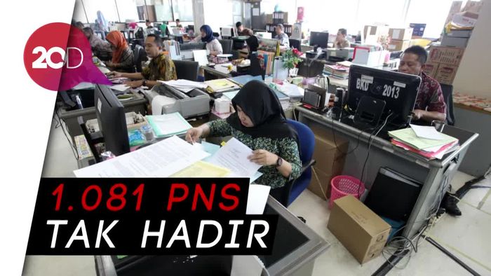 Hari Pertama Kerja, Banyak PNS DKI Bolos