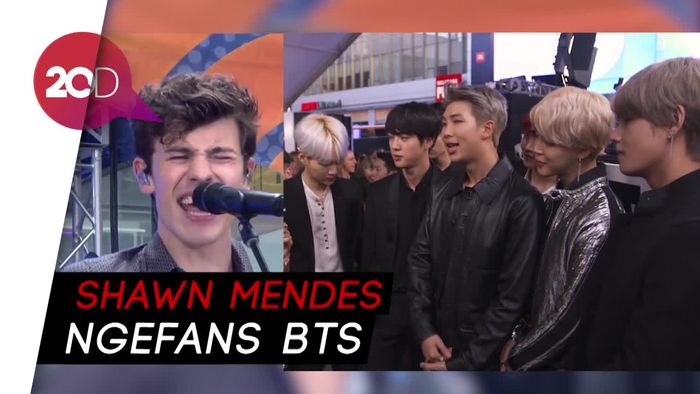 Shawn Mendes Janji Bakal Kolaborasi Bareng BTS