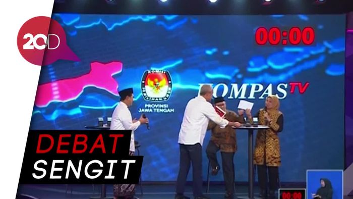 Serunya Debat Pamungkas Paslon Pilkada Jateng