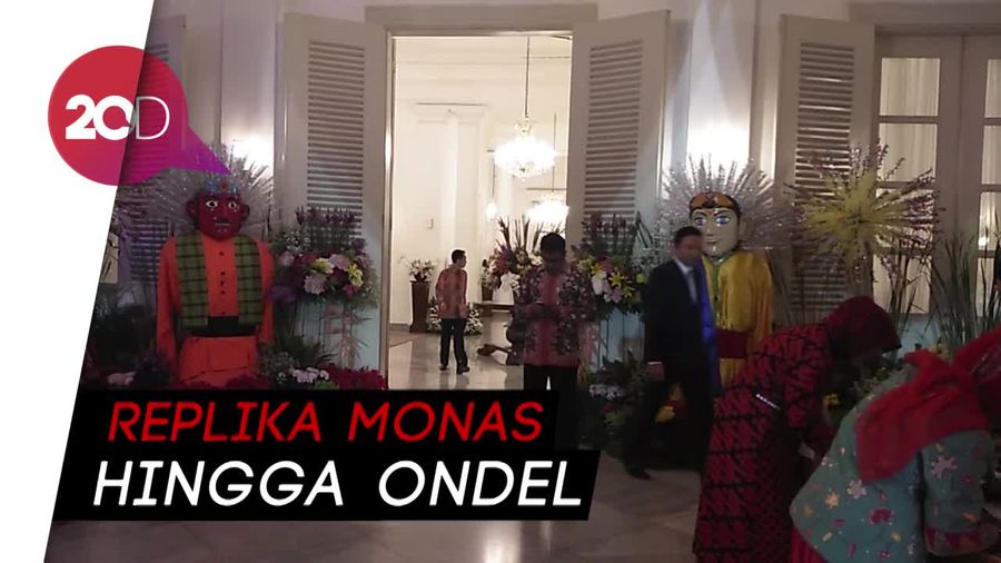 Meriahnya Dekorasi Balai Kota dalam Perayaan HUT DKI Ke-491