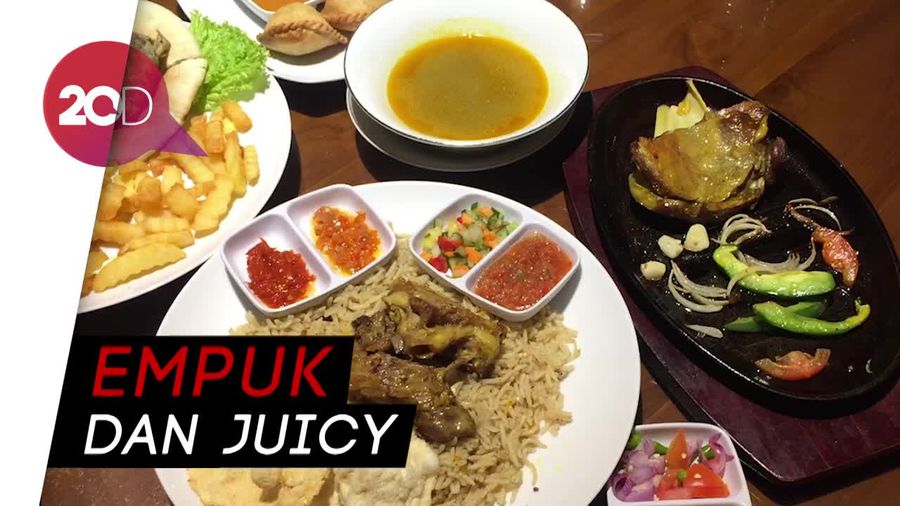 Santap Puas Kambing Hot Plate dan Kuftah Kebab