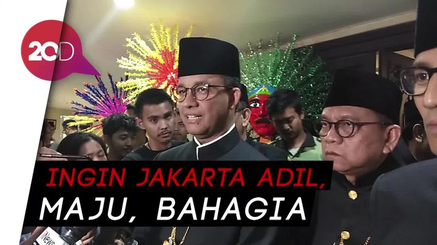 Majukan Kota Jakarta, Anies Terinspirasi Kitab Mpu Prapanca