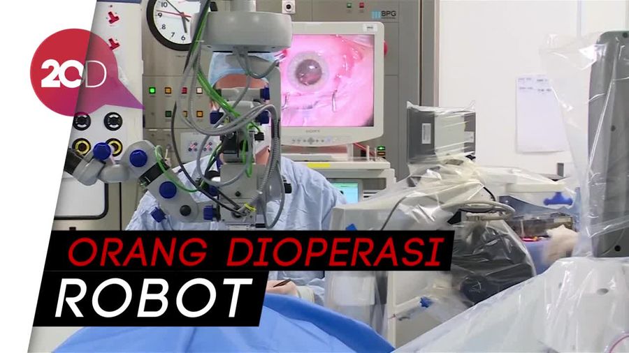 Pertama di Dunia! Robot Berhasil Operasi 12 Mata Pasien