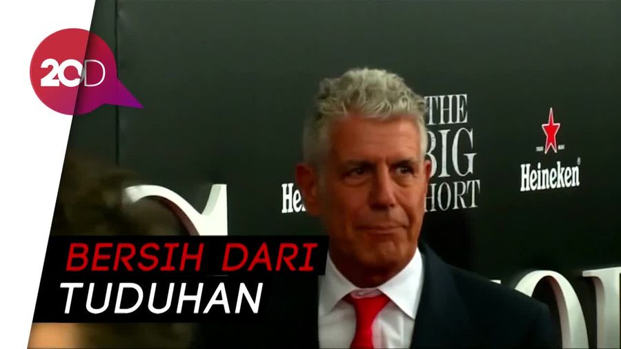 Hasil Otopsi Anthony Bourdain: Tak Ada Narkoba dan Miras