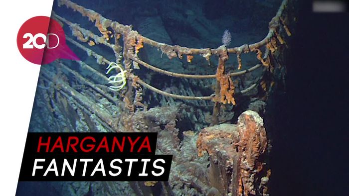 Dibuka Tur Lihat Kapal Titanic 