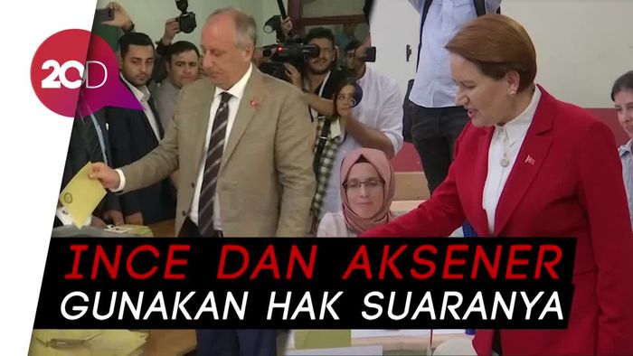 Saat Rival Erdogan Berikan Hak Suaranya di Pemilu Turki