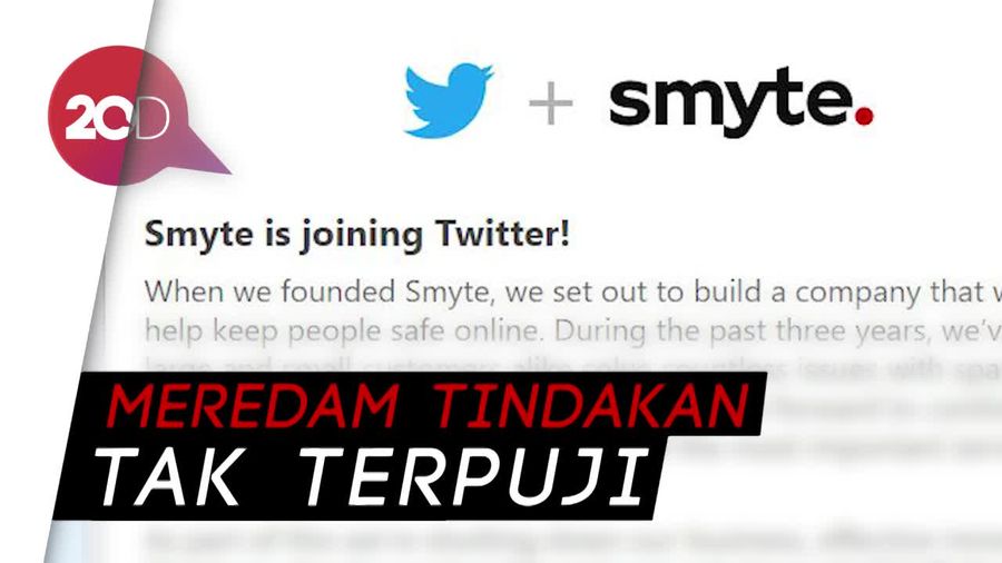 Basmi Cyberbullying, Twitter Membeli Smyte 