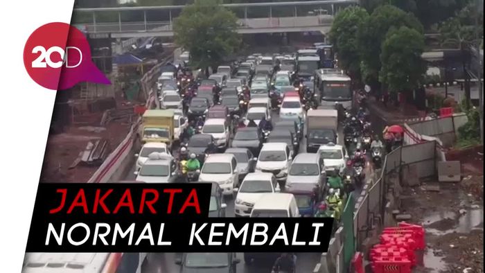 Libur Usai, Macet Tiba
