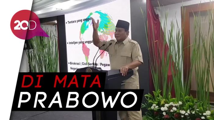 Prabowo Bandingkan Indonesia dengan Singapura