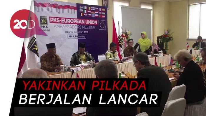 13 Dubes Uni Eropa Sambangi DPP PKS, Bahas Pilkada Serentak