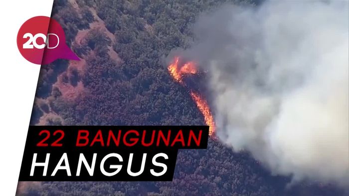 Kebakaran Hutan di California Membesar