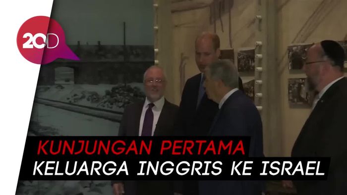 Pangeran William Beri Penghormatan untuk Para Korban Holocaust