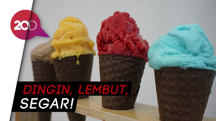 Menyantap Sajian Gelato Unik di Kafe Cantik