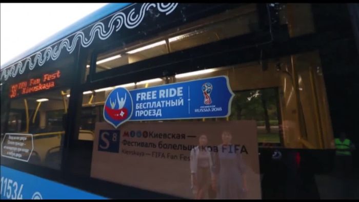 Selama Piala Dunia, Naik Angkot di Rusia Gratis