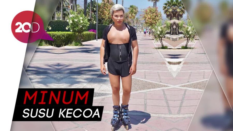 Rodrigo Alves Si Boneka Ken Hidup Minum Susu Kecoa untuk Diet