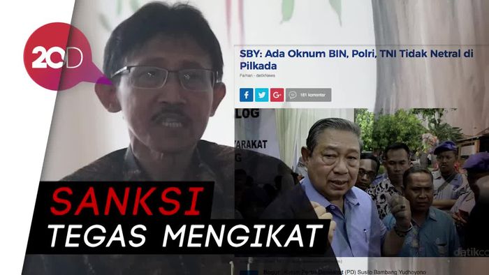 Dituding SBY Tidak Netral, BIN Anggap Itu sebagai Warning