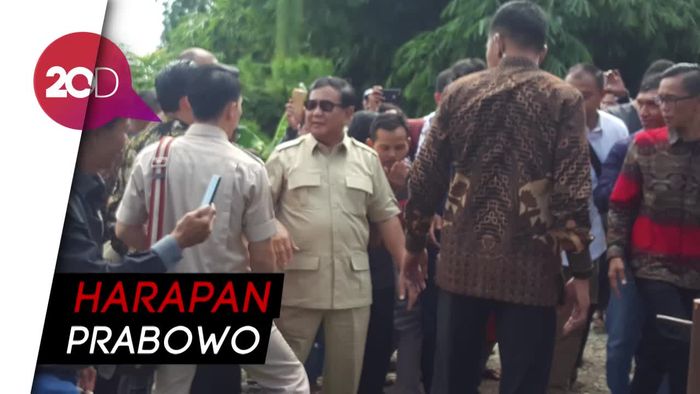 Prabowo: Semoga Rakyat Dapat Pemimpin yang Dikehendaki