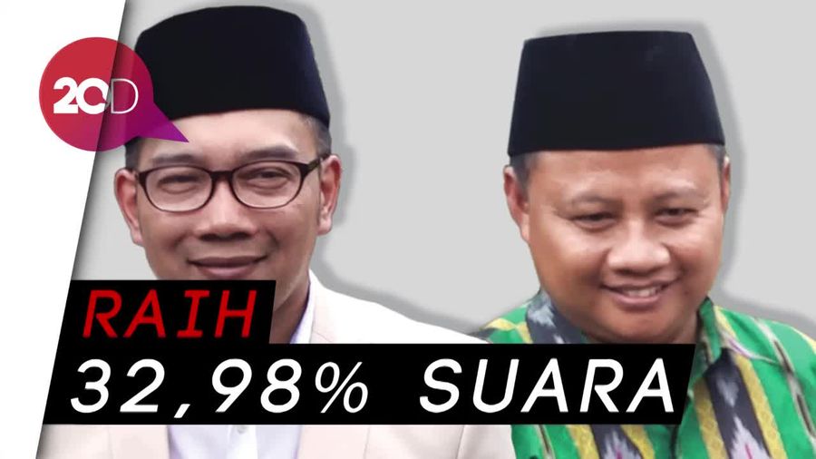 Ridwan Kamil-Uu Menang Versi Quick Count LSI Denny JA