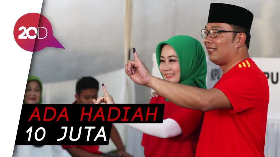 Pakai Jersey, Kang Emil Incar Hadiah Rp 10 juta
