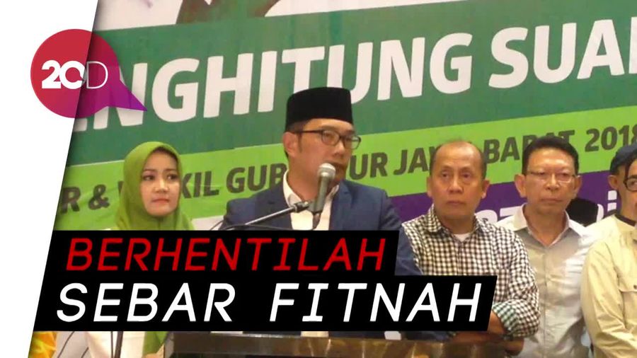 Menang di Quick Count, Ridwan Kamil Sampaikan Pesan untuk Haters