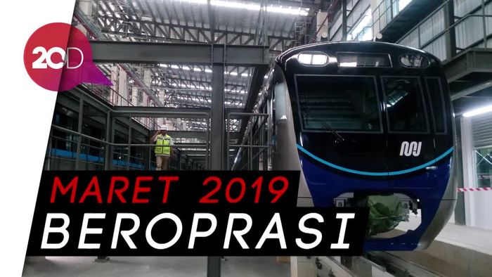 Bulan November Seluruh Rangkaian Gerbong MRT Tiba di Jakarta