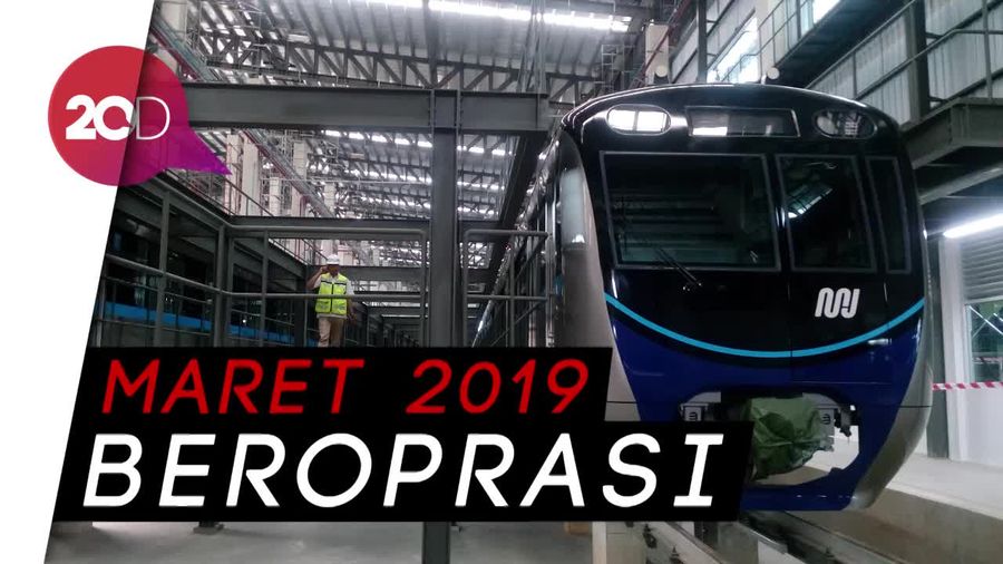 Bulan November Seluruh Rangkaian Gerbong MRT Tiba di Jakarta