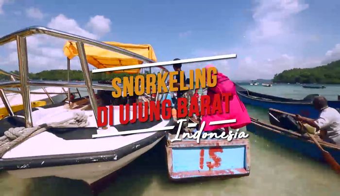 Snorkeling di Ujung Barat Indonesia