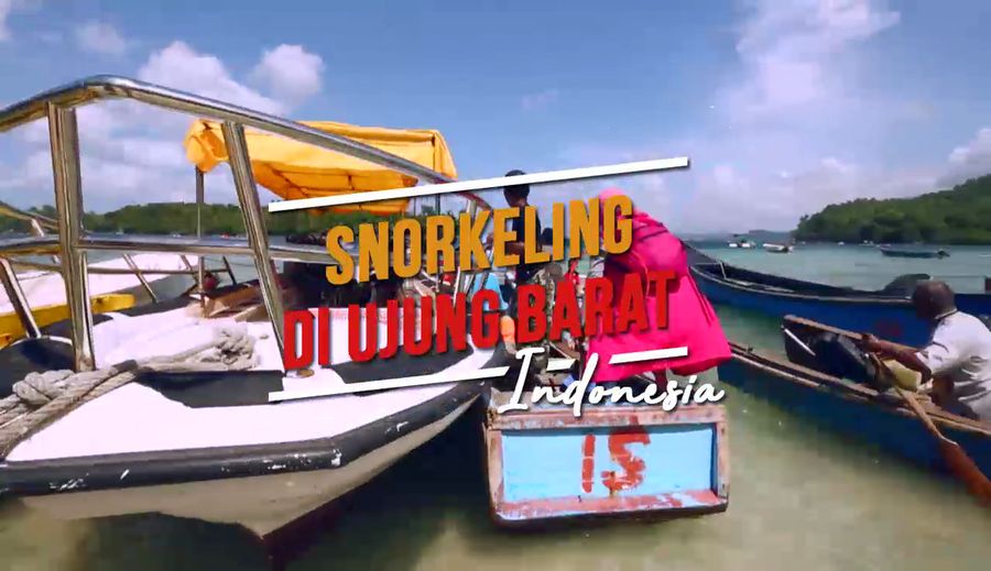 Snorkeling di Ujung Barat Indonesia