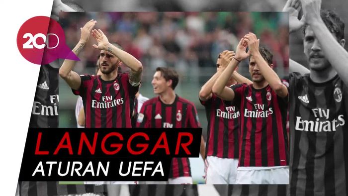 Dicoret dari Kompetisi Eropa, AC Milan Ajukan Banding