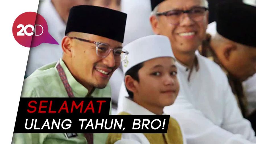 Sandiaga Uno Ultah, Anies: Semoga Semakin OKE OCE