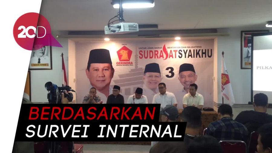Gerindra Jabar Berkaca ke Anies-Sandi: Kami Yakin Menang