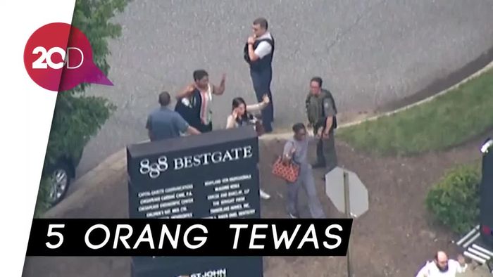 Penembakan Brutal di Kantor Berita AS