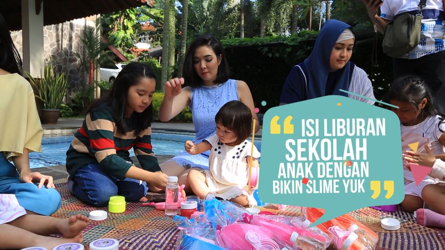 Buat Slime Sendiri Yuk, Bun! Gampang Kok