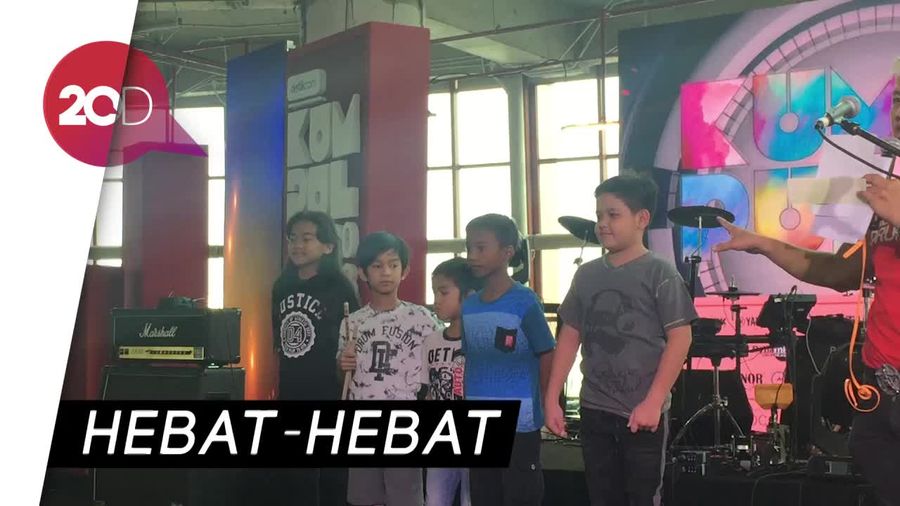 Aksi Keren Drummer Anak-anak di Kumpul ID