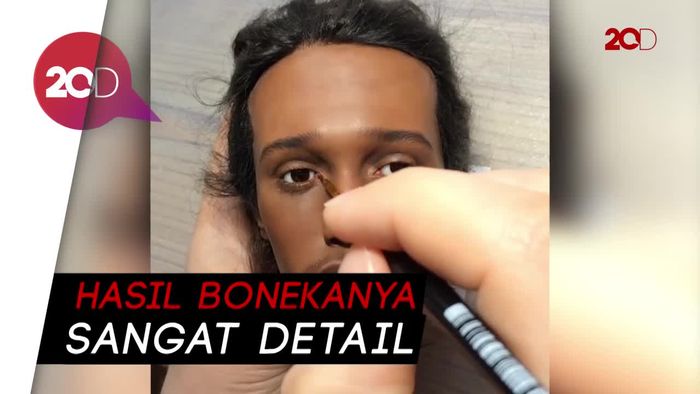 Gokil! Seniman Ini Bikin Boneka Clay Mirip Tokoh Aslinya 