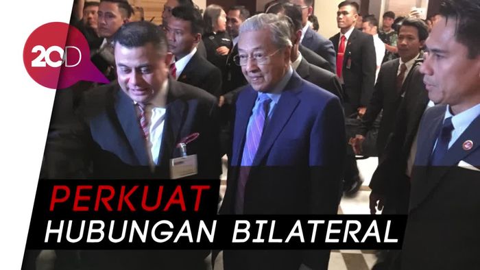 PM Malaysia Mahathir Temui Tokoh Politik Indonesia  