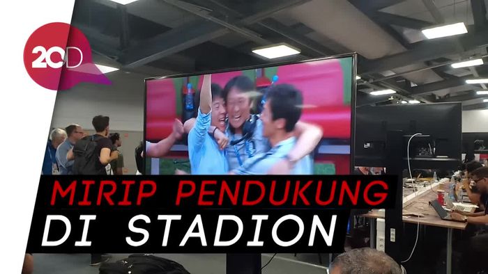 Kehebohan di Ruang Wartawan Peliput Piala Dunia 2018