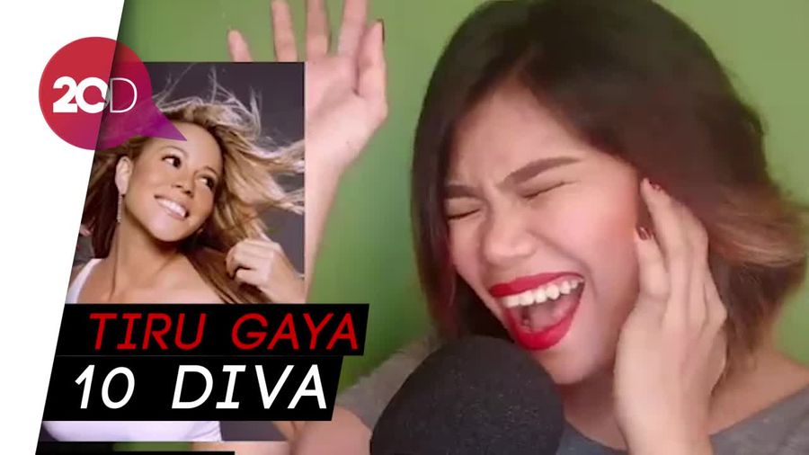 Lihat Aksi Wanita Ini Nyanyi Hello Pakai Gaya 10 Penyanyi