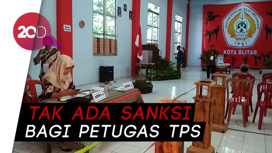 Ada Kesalahan Administrasi, TPS di Blitar Lakukan Coblos Ulang