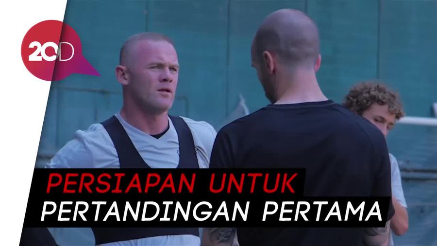 Intip Latihan Perdana Rooney di DC United 