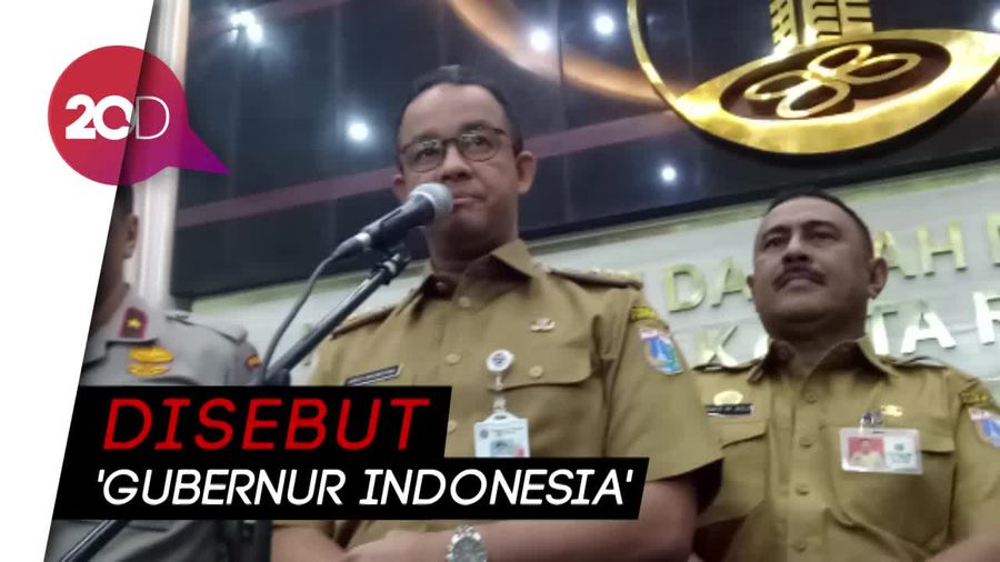 Anies: Tanggung Jawab Gubernur DKI Besar, Tapi Belum Tentu Berat