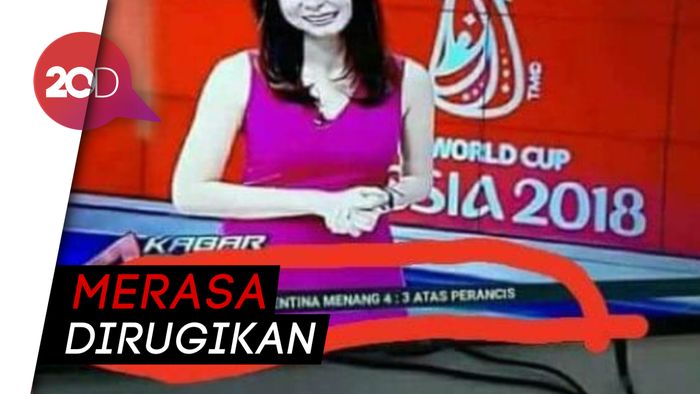 tvOne Polisikan Akun IG yang Edit Skor Argentina vs Prancis